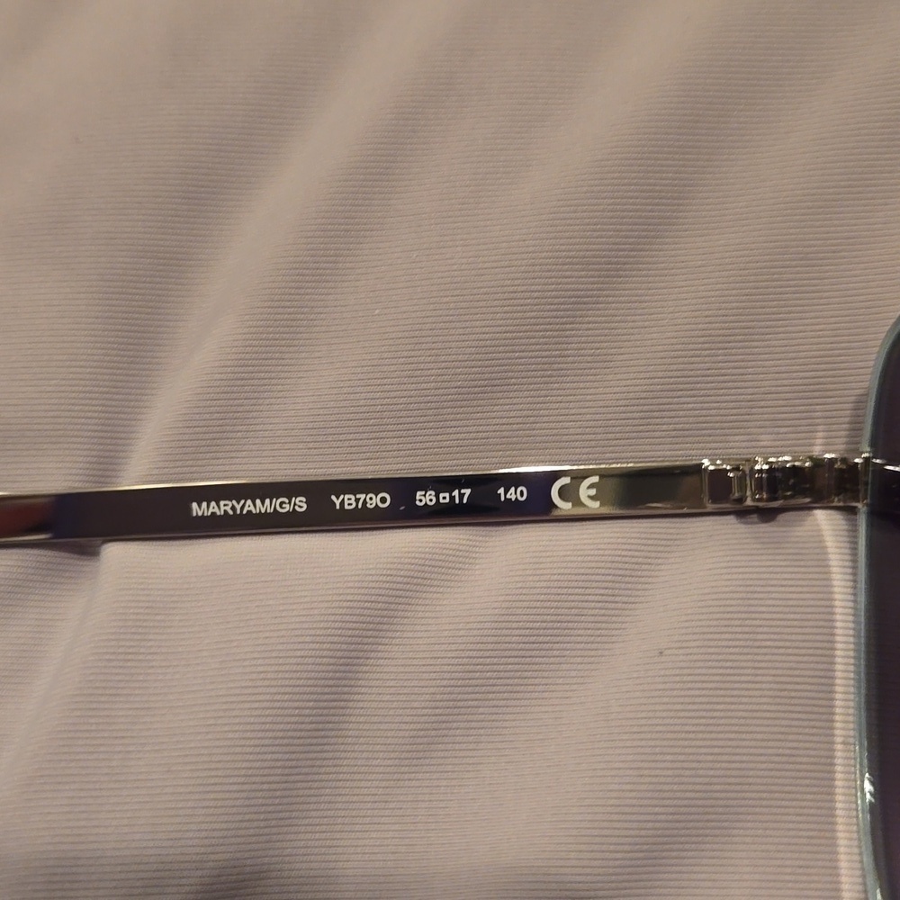Kate Spade Sunglasses Maryam gray metal and plastic frame brand new in case - Picture 9 of 14
